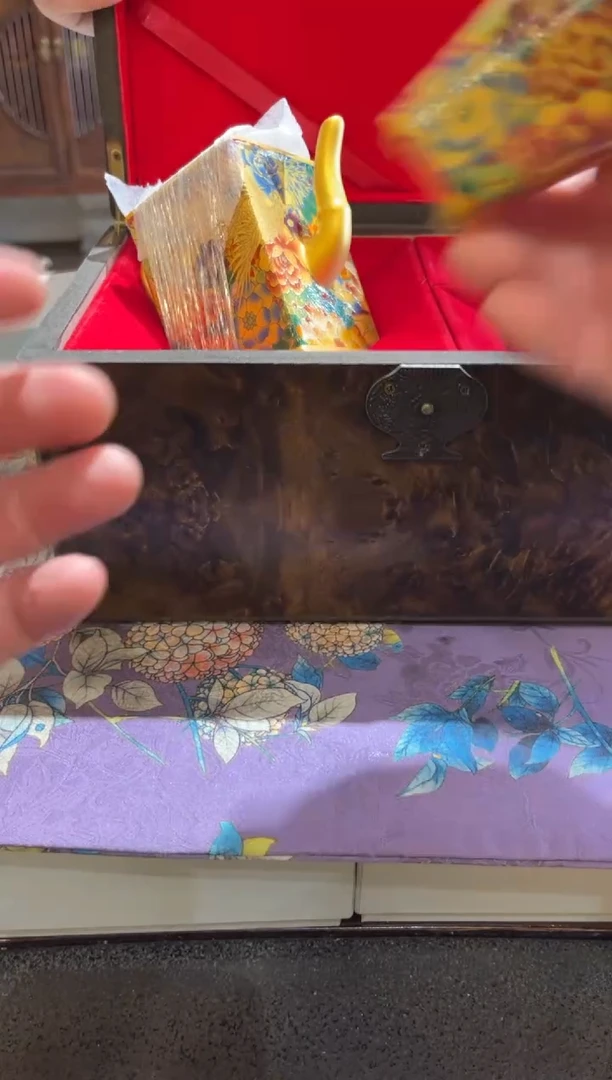 周金方壶一套茶具茶具