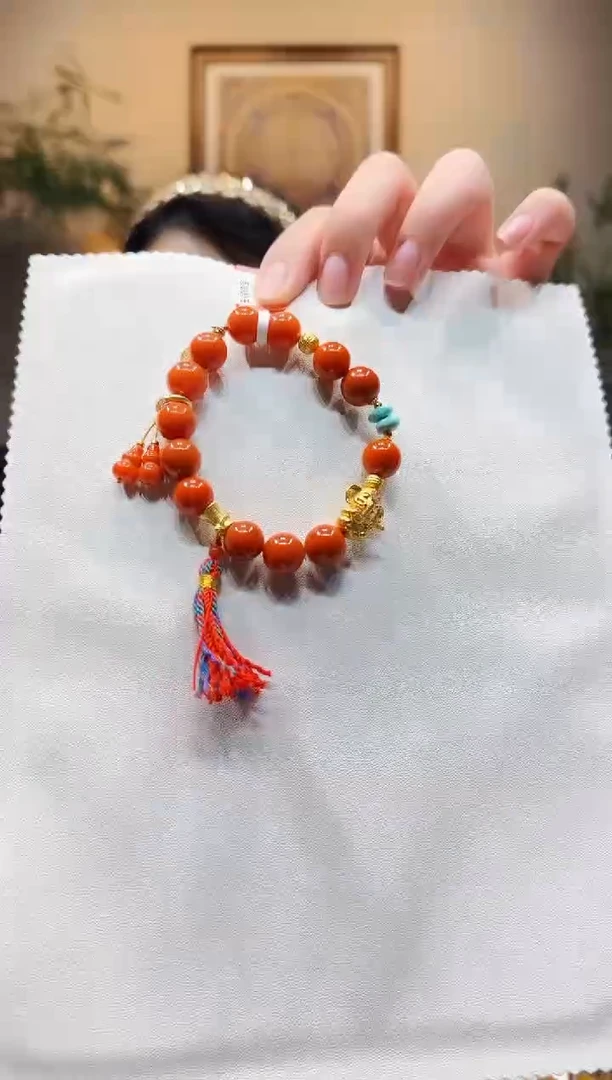 未镶嵌手链南红玛瑙手链