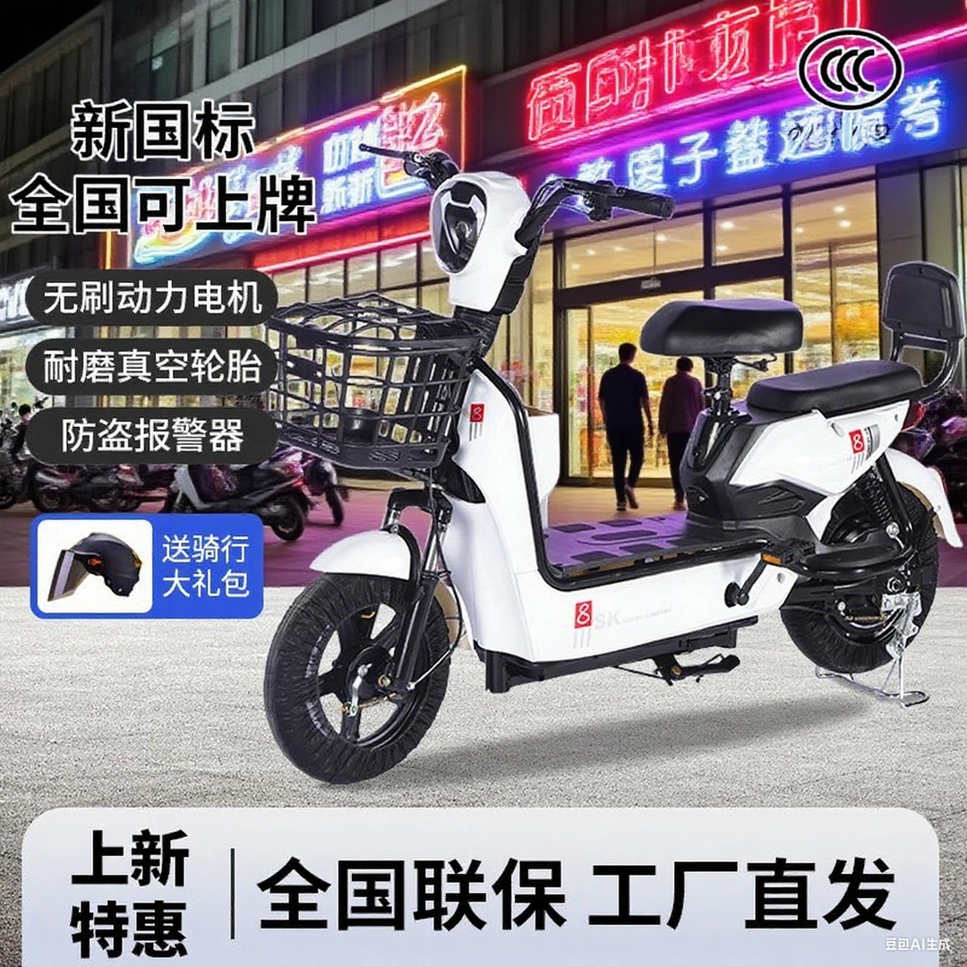 ZF金鹰新国标电动自行车男女代步通用