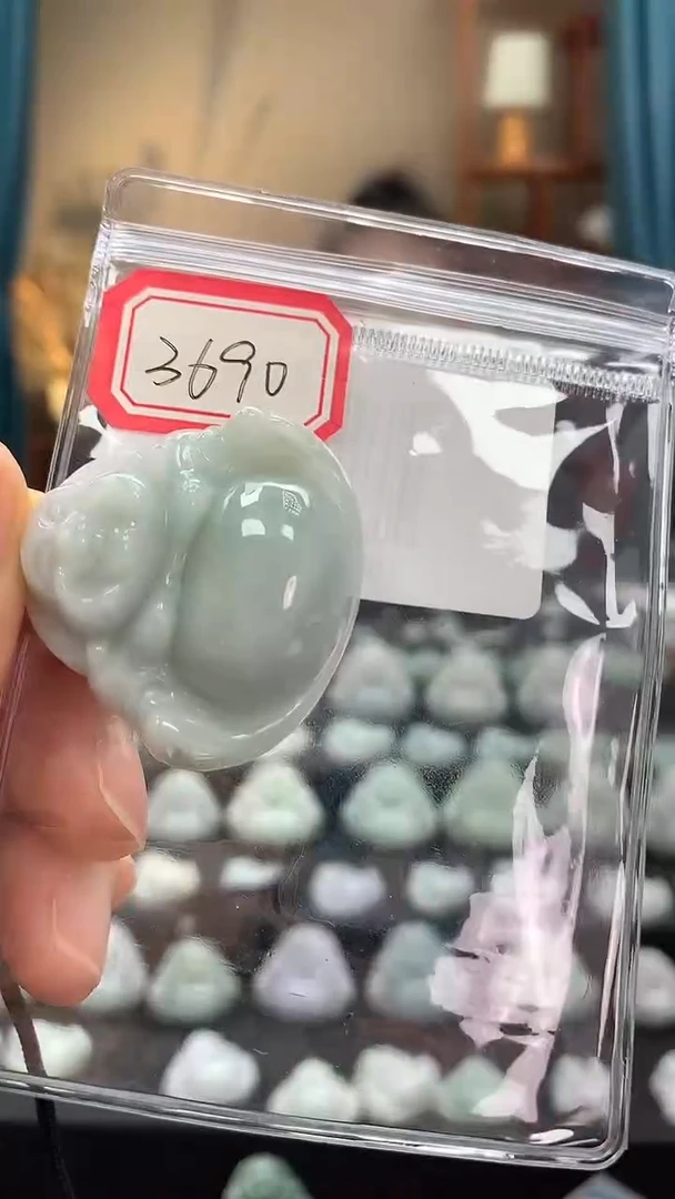 颈饰未镶嵌翡翠佛公3690 多样性发一件