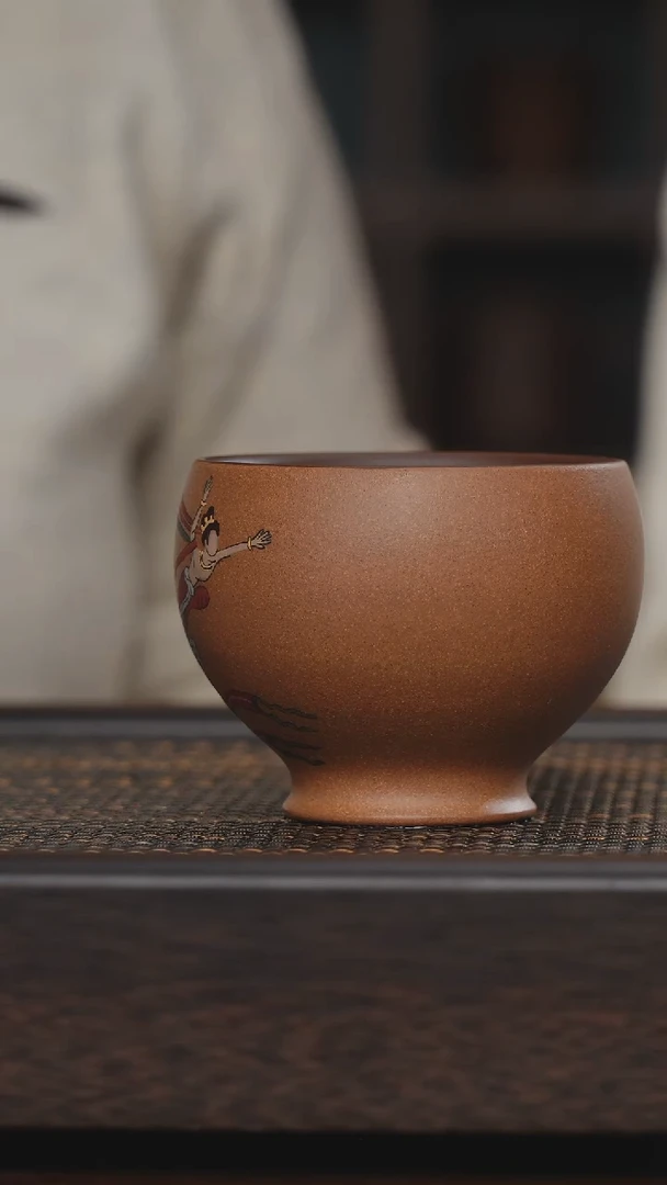 【闪购商品】紫砂茶杯非遗茶器-黄飞天