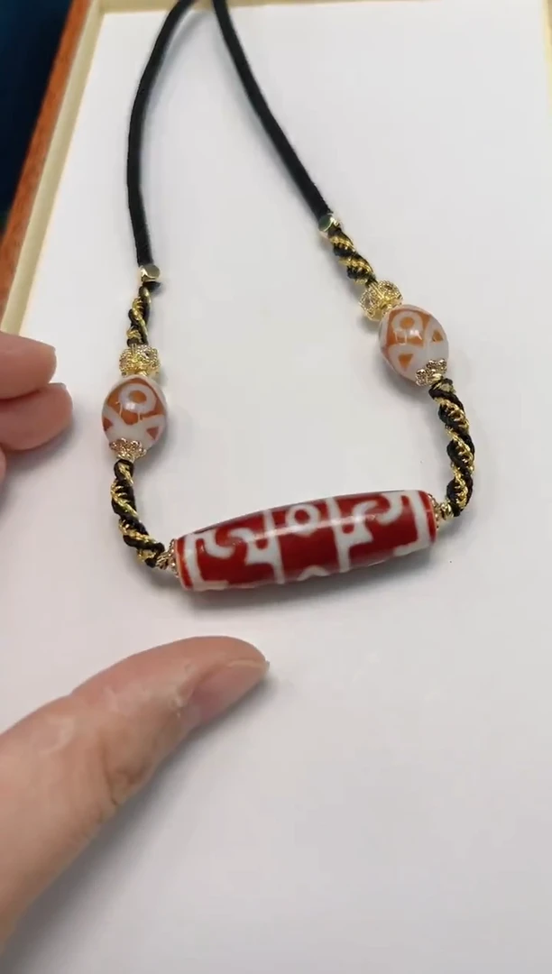 玛瑙/玉髓（覆膜）项链未镶嵌Y21658（拍一发一）多样性发货