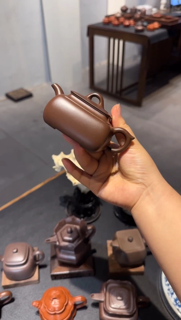 茶壶紫砂鱼*长四方 紫砂壶