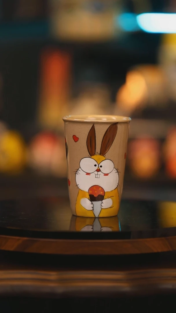 【闪购商品】杯子景德镇高温釉下彩绘设计师款