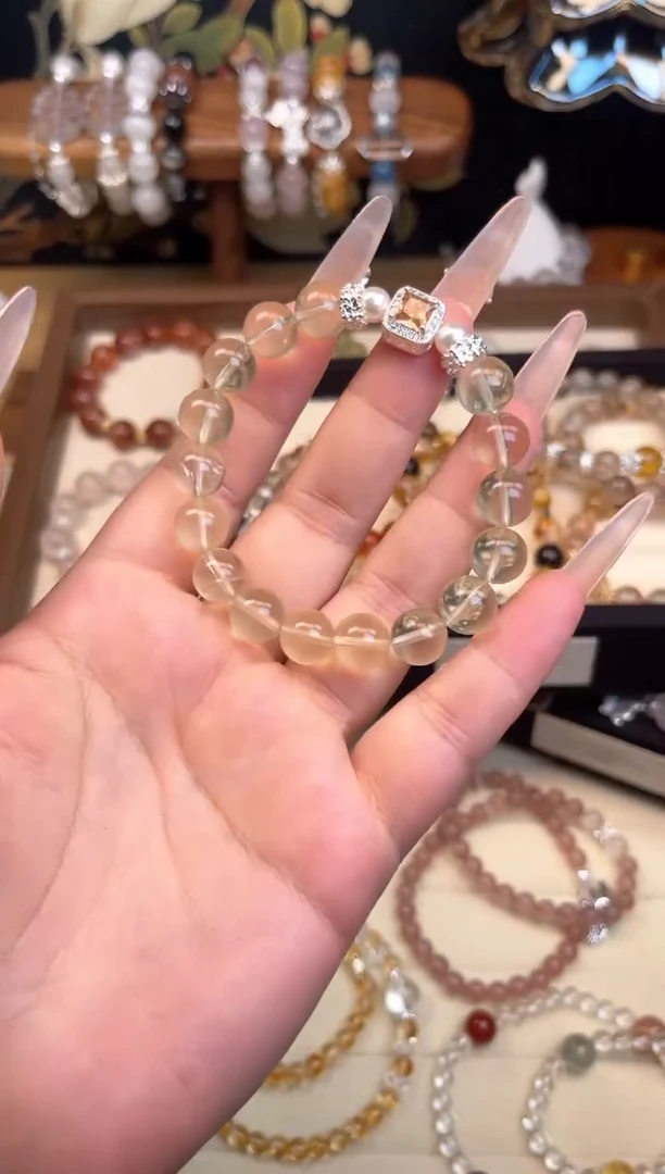 【闪购商品】水晶手链未镶嵌黄水晶