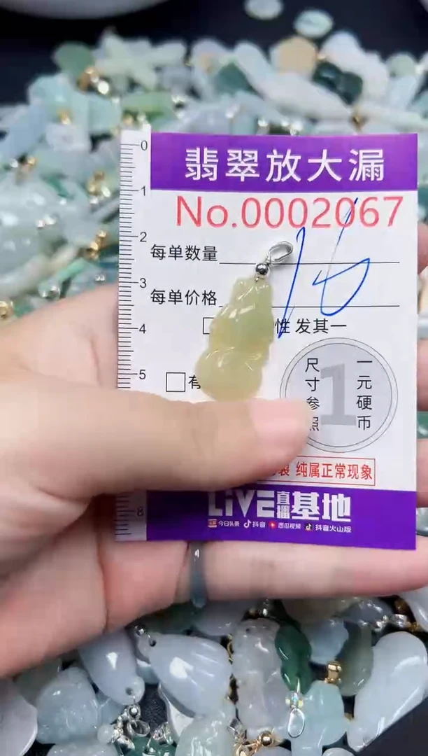 颈饰未镶嵌翡翠2067
