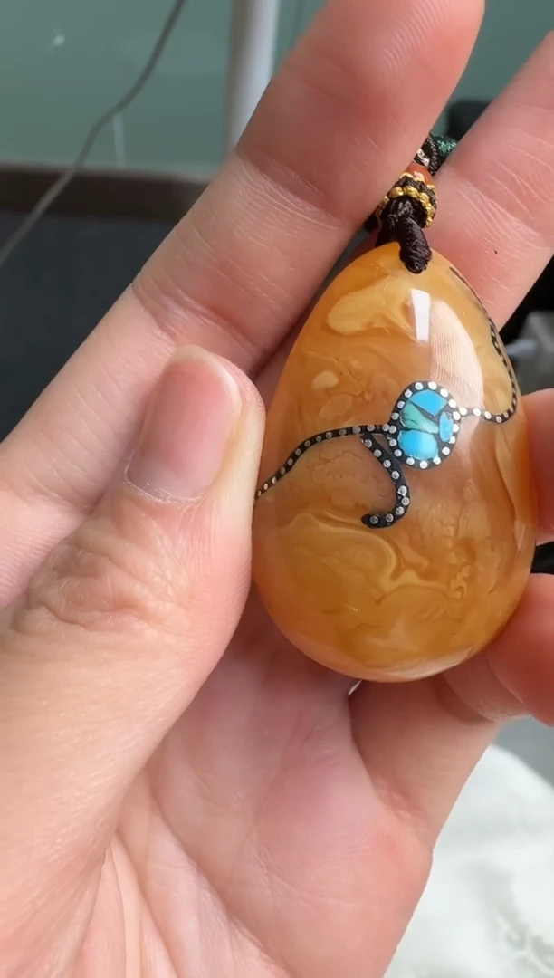 未镶嵌颈饰蜜蜡7600天然蜜蜡珠宝奇石假一赔十