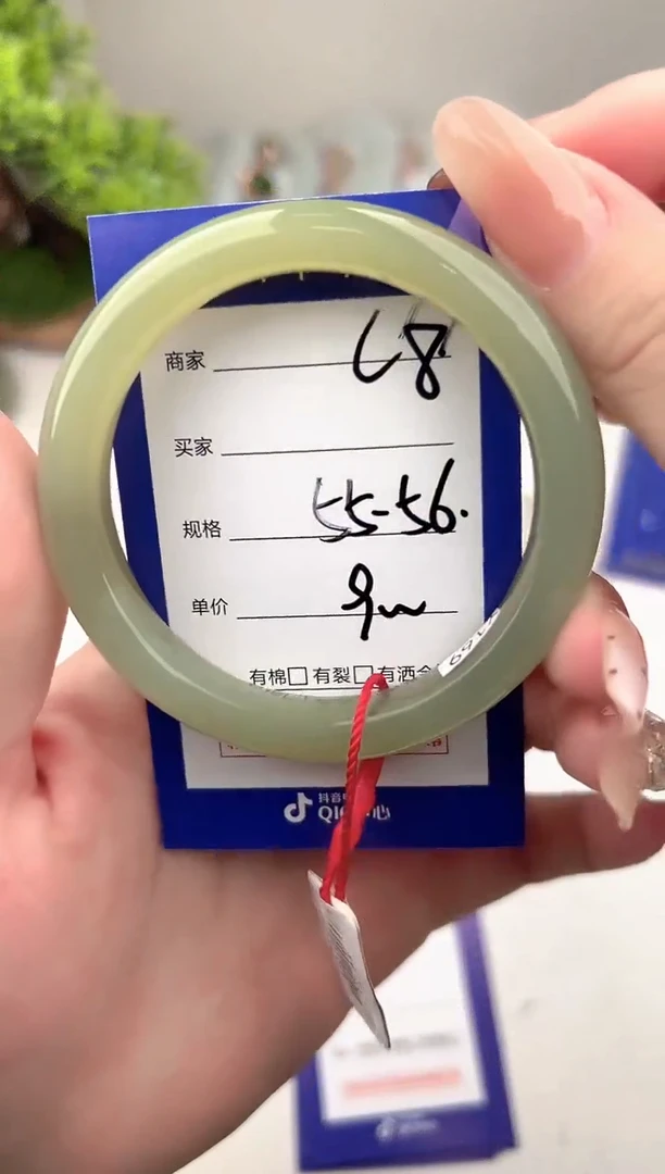 未镶嵌手镯和田玉微色差C8