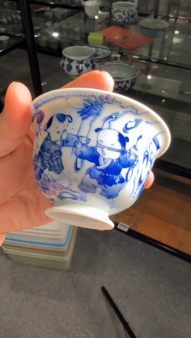 墨舍柴窑墨舍柴窑盖碗@@moshe21