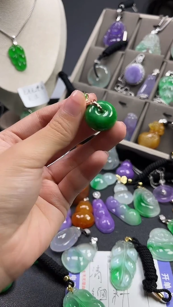 颈饰未镶嵌翡翠  所见即所得 一图一物