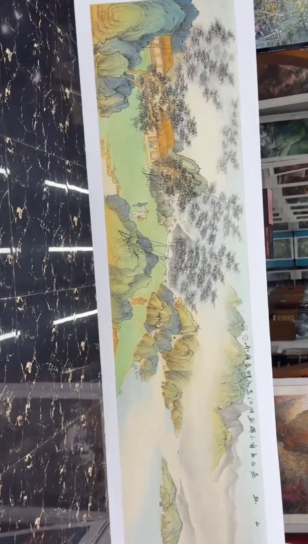 国画国画绘画山水花鸟