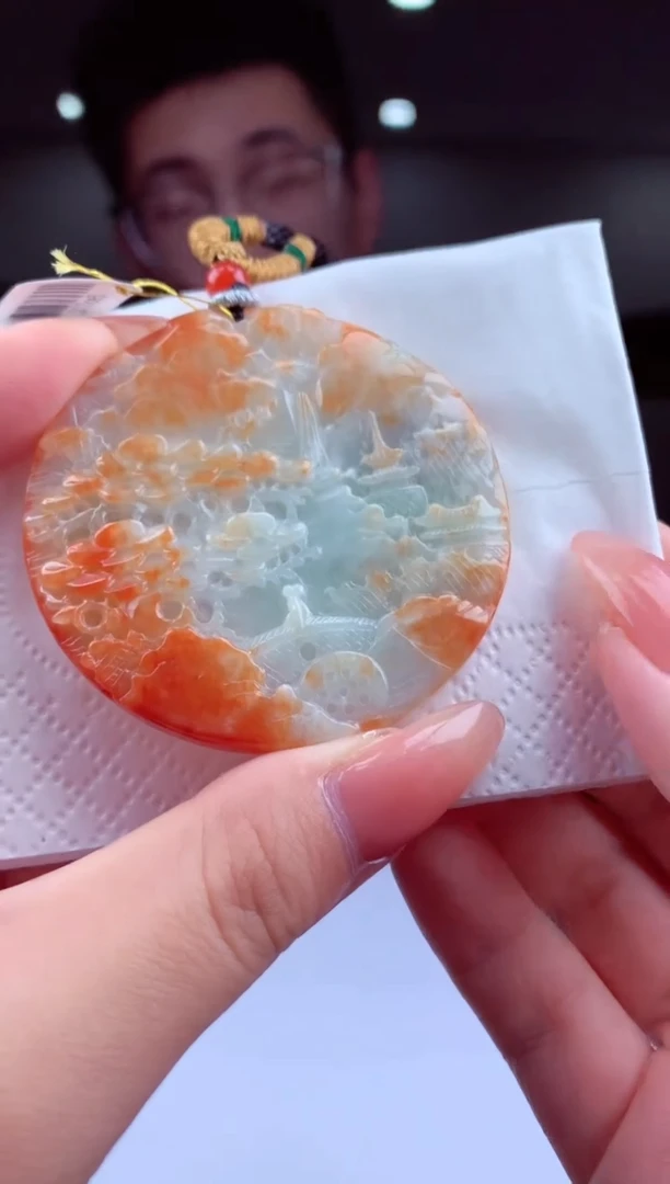 翡翠未镶嵌颈饰天然翡翠（拍一发一）