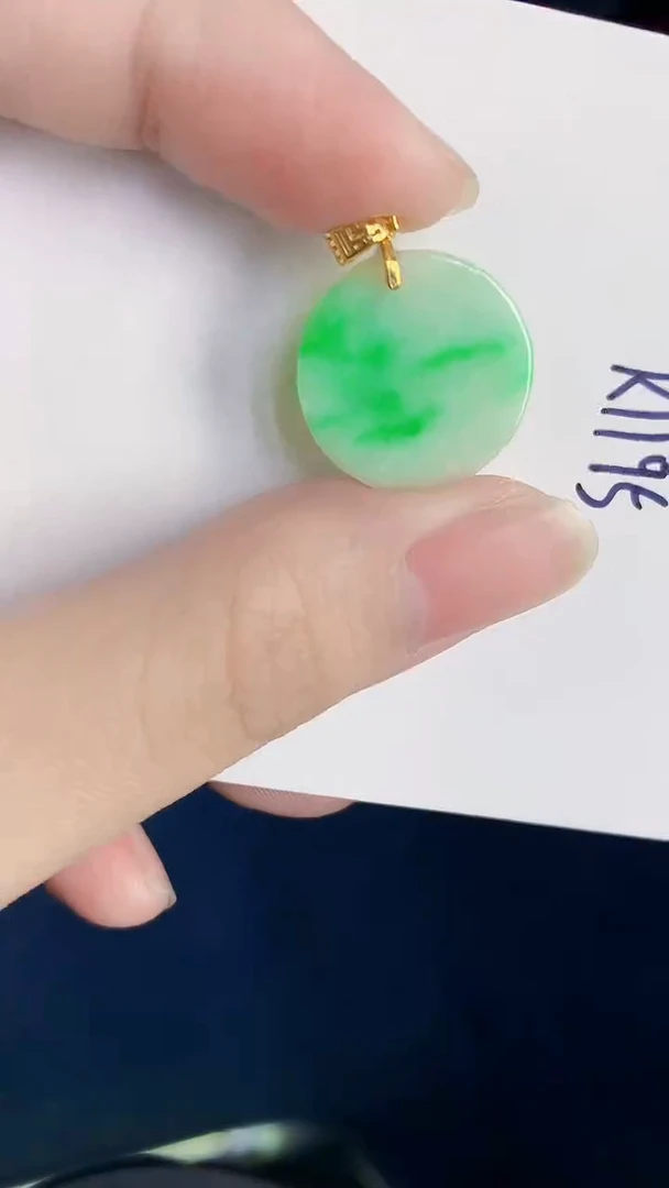 颈饰未镶嵌翡翠天然翡翠缅甸A货