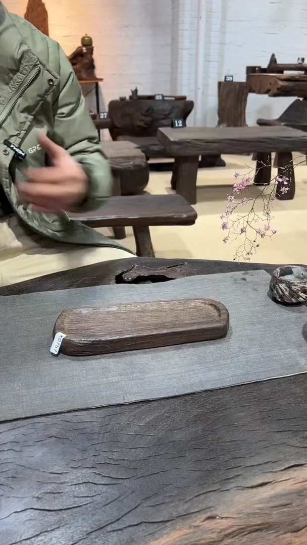 乌木类757肌理随形杯架