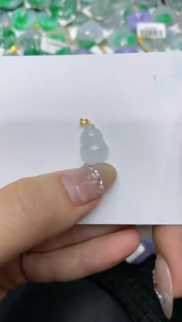 【闪购商品】翡翠颈饰18K金镶嵌222222222
