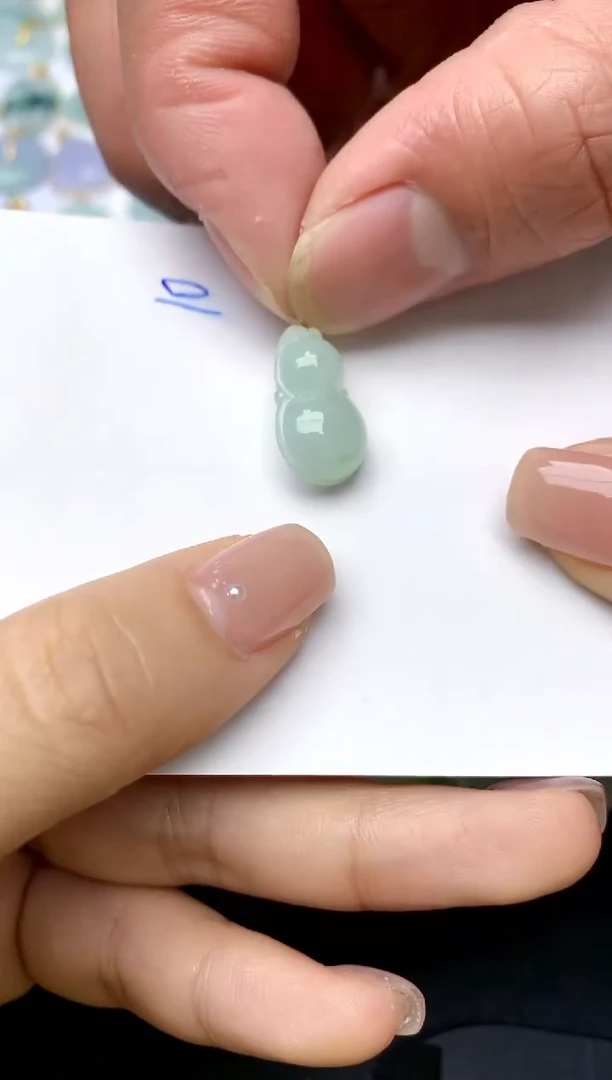 【闪购商品】翡翠颈饰18K金镶嵌10天然A货翡翠