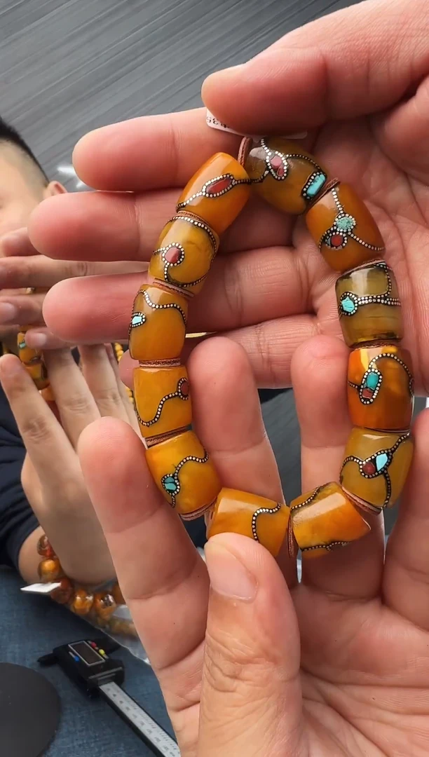 蜜蜡未镶嵌珠宝奇石假一罚十32，14多样性发其一