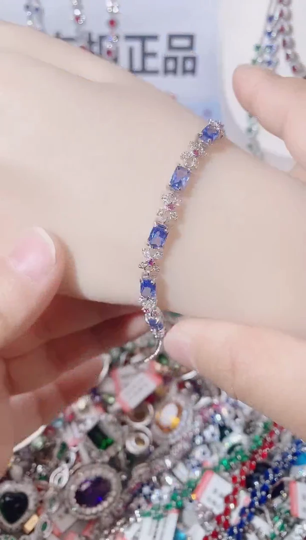 手链蓝宝石未镶嵌
