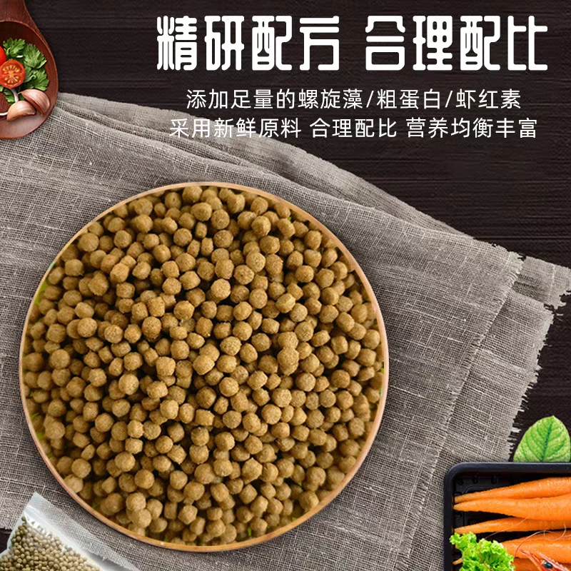 乌龟通用专用幼龟乌龟巴西龟鳄龟宠物龟饲料佛鳄龟乌龟饲料专用粮