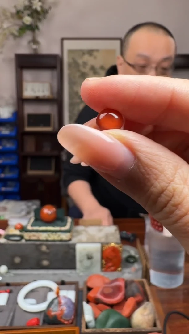 未镶嵌南红玛瑙挂件7019-多样性发其一 8mm+