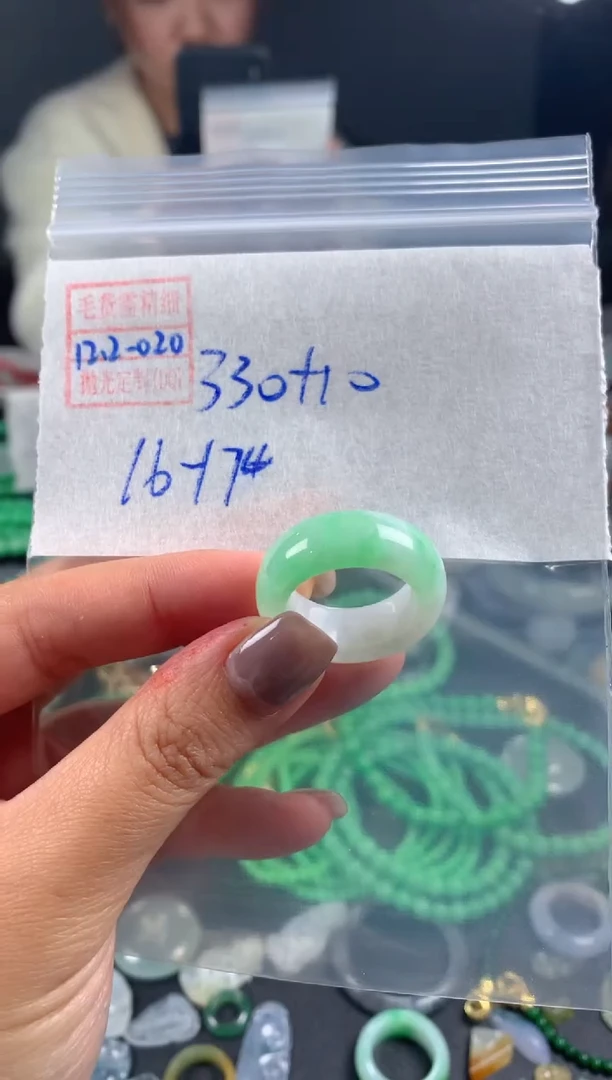 未镶嵌定制翡翠翡翠340元16#毛货需精细抛光020