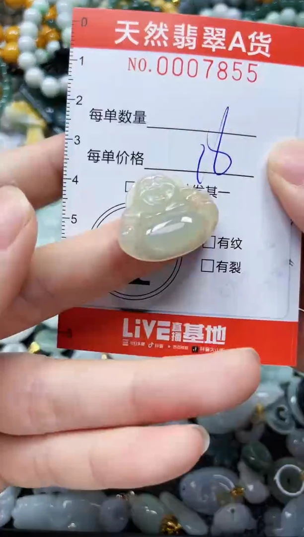 翡翠未镶嵌颈饰闪购0007855