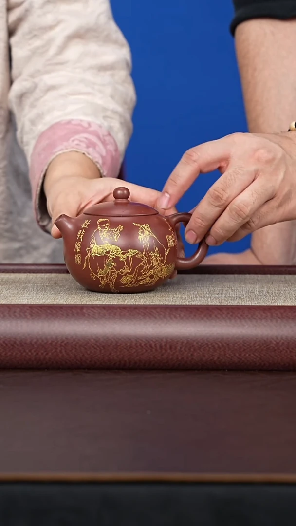 紫砂壶/供春道婷婷紫砂86