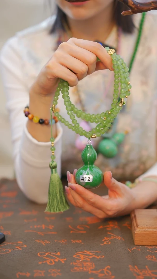 412非遗漆手艺工天然葫芦文玩福禄