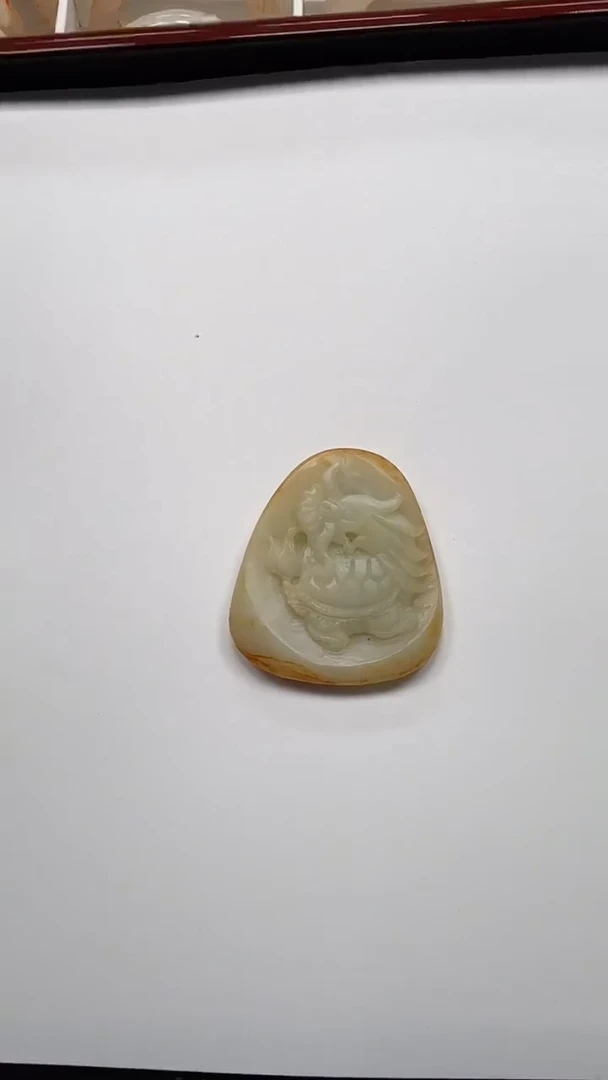 和田玉未镶嵌吊坠(不含链)212麒麟