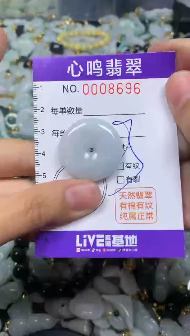 【闪购商品】翡翠颈饰未镶嵌闪购008696