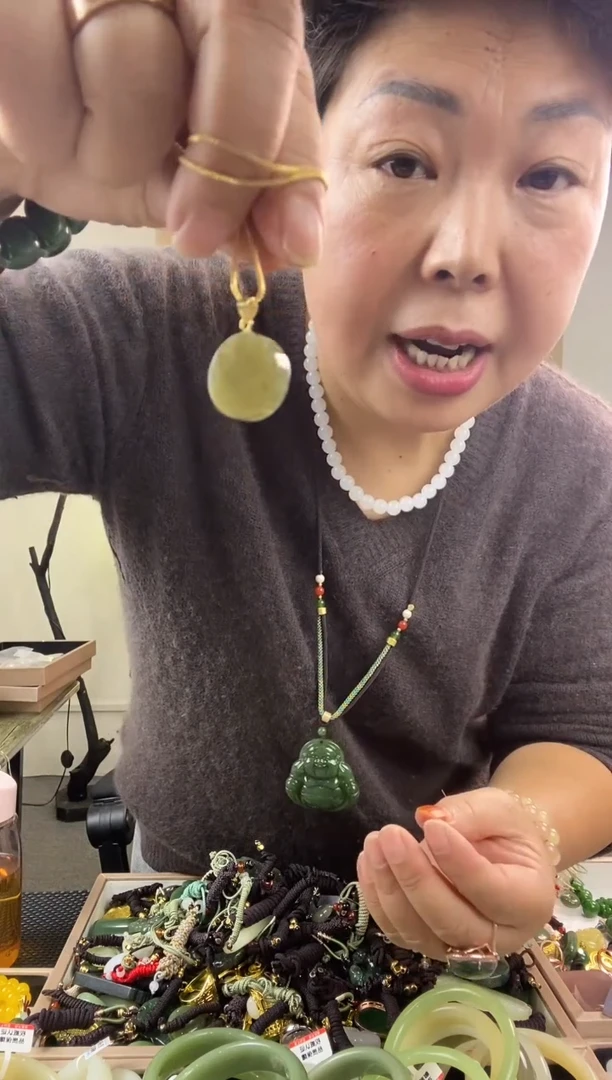 颈饰未镶嵌和田玉多样性拍一发一  5