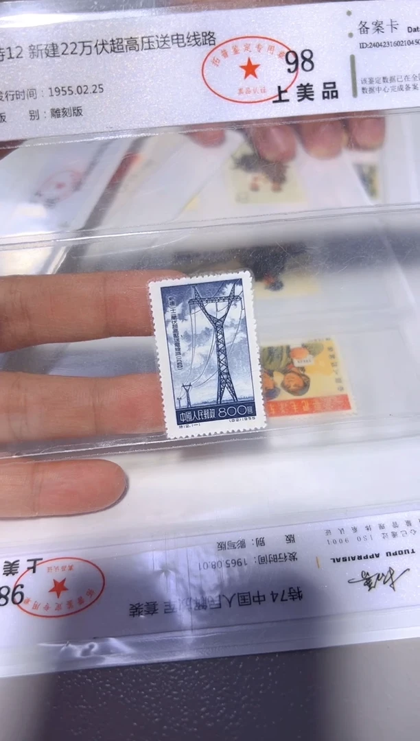 特12高压电套票评级