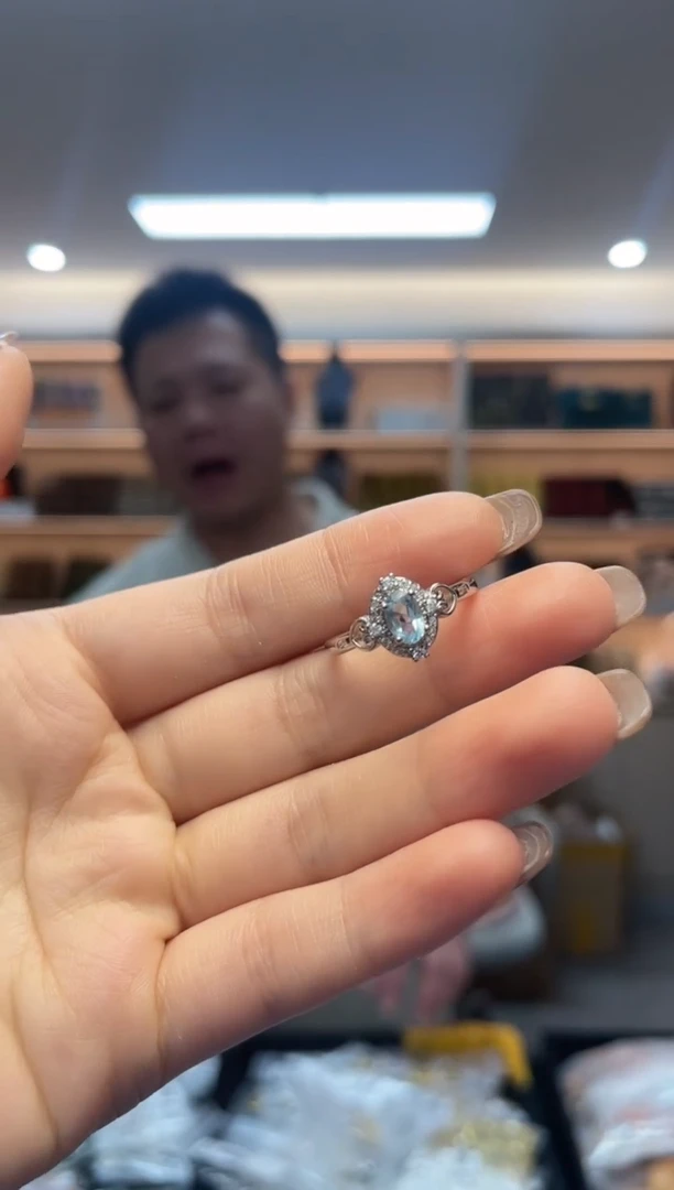 未镶嵌戒指托帕石（多样性发一件）