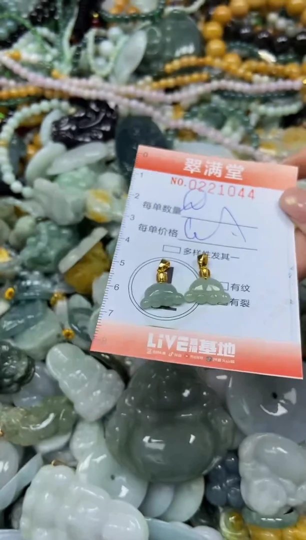 颈饰未镶嵌翡翠闪购0221044