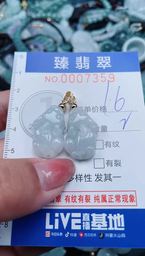 【闪购商品】翡翠颈饰未镶嵌.0007359