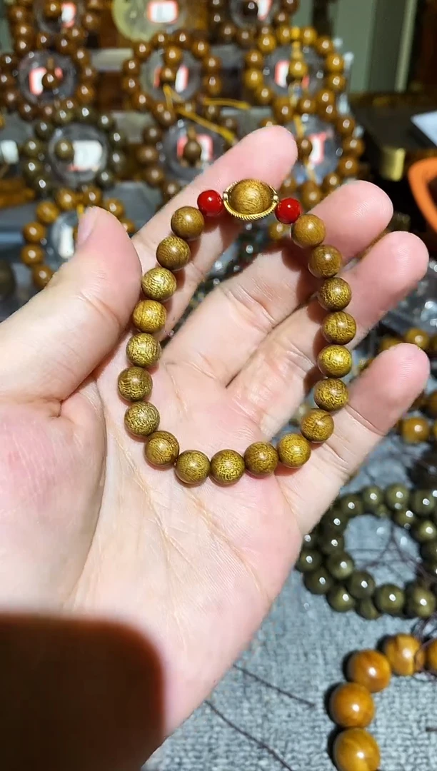 楠木（金丝楠）手串/手链小叶桢楠0.8福利手串