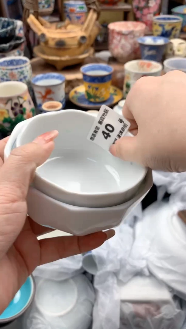 瓷片银****风40 号九姑娘工艺品瓷器