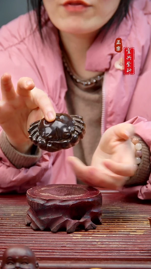 紫砂茶宠宜兴紫砂茶宠摆件