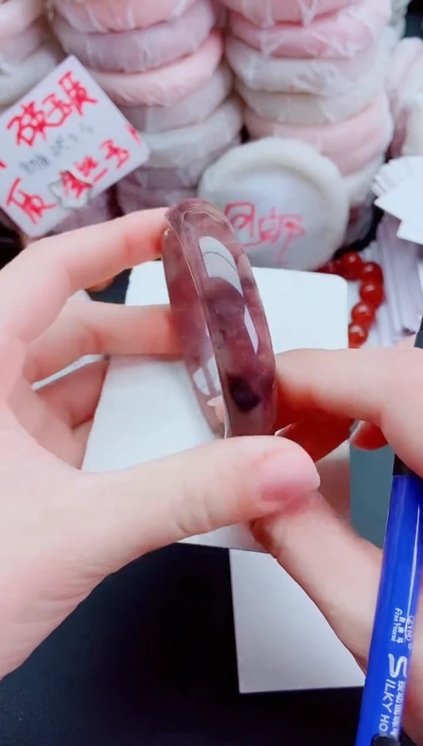 【闪购商品】石英质玉手镯未镶嵌k96-59-60