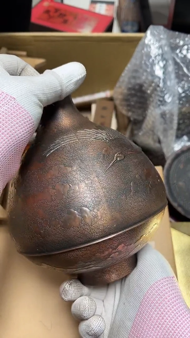 瓷片工艺品杂项风*2484