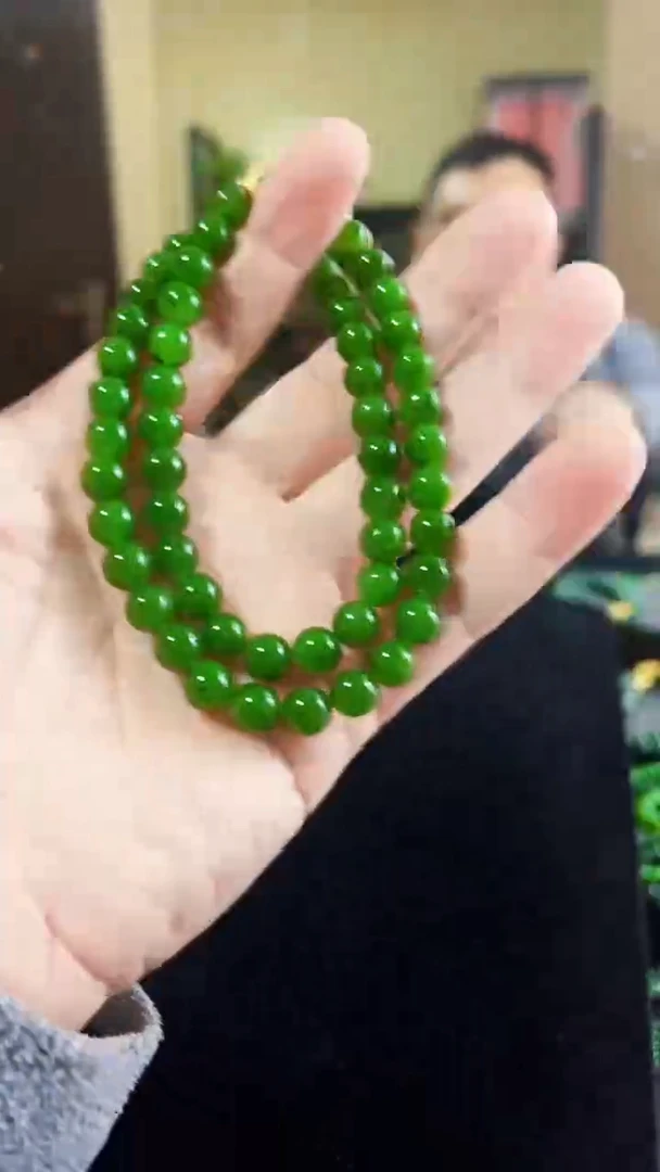项链未镶嵌和田玉（碧玉）8