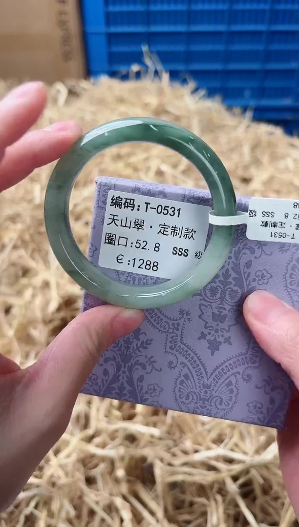 未镶嵌手镯石英质玉T-0531