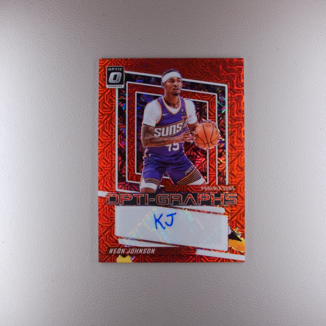 基恩 约翰逊 Donruss 帕尼尼NBA国宝手提球星卡