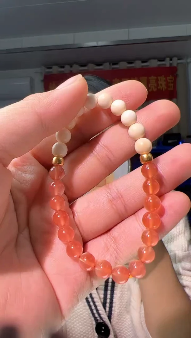 【闪购商品】南红玛瑙手串未镶嵌6mm南红手串