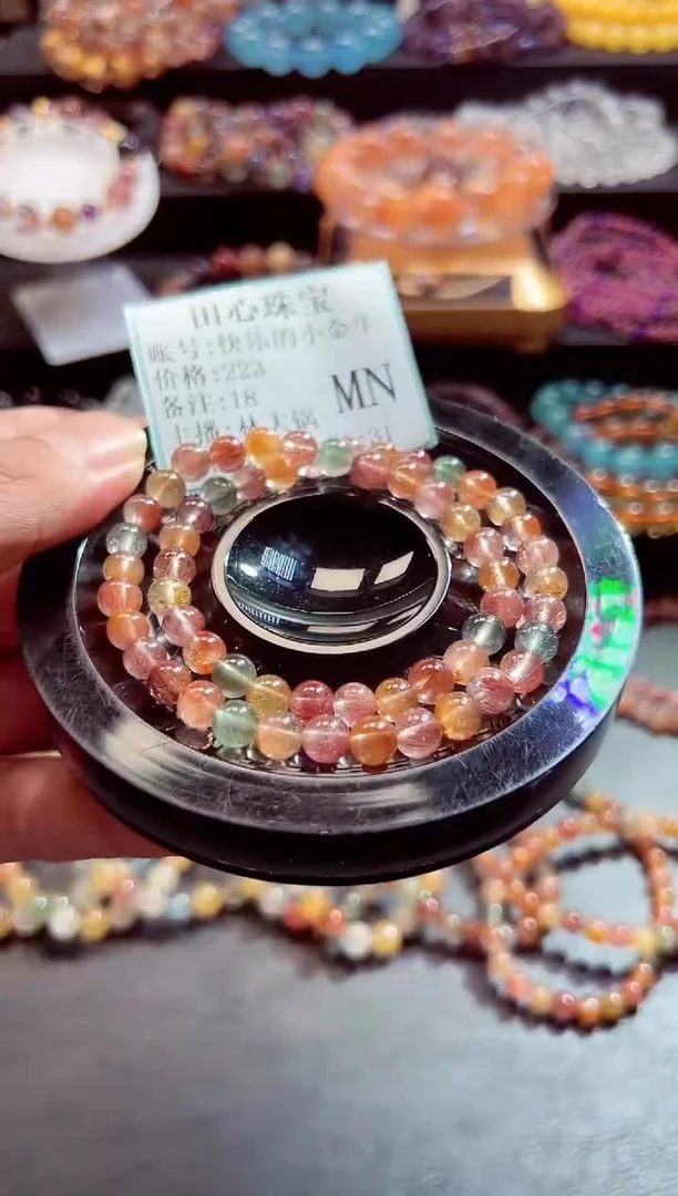 未镶嵌手链水晶快****牛18