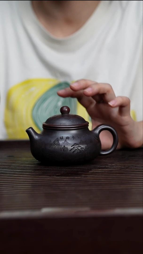 茶壶紫砂宜兴原矿紫砂茶具
