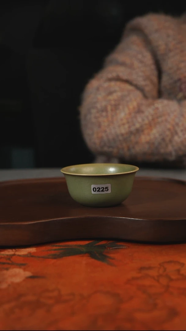 杯子瓷汝州原产地原矿仿古老釉q225微瑕