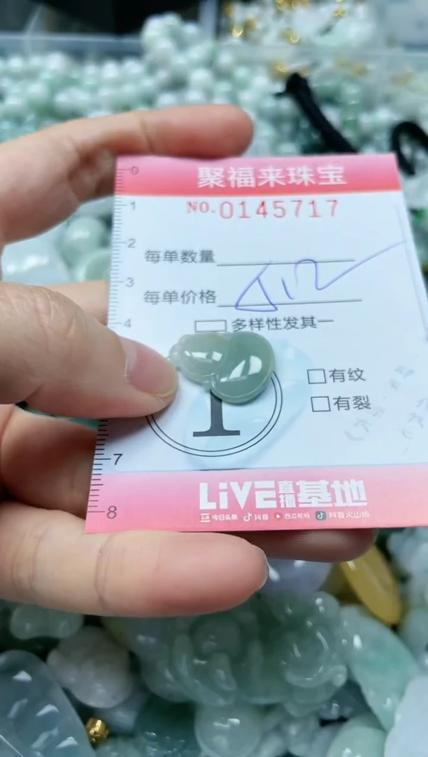 【闪购商品】翡翠未镶嵌颈饰闪购0145717