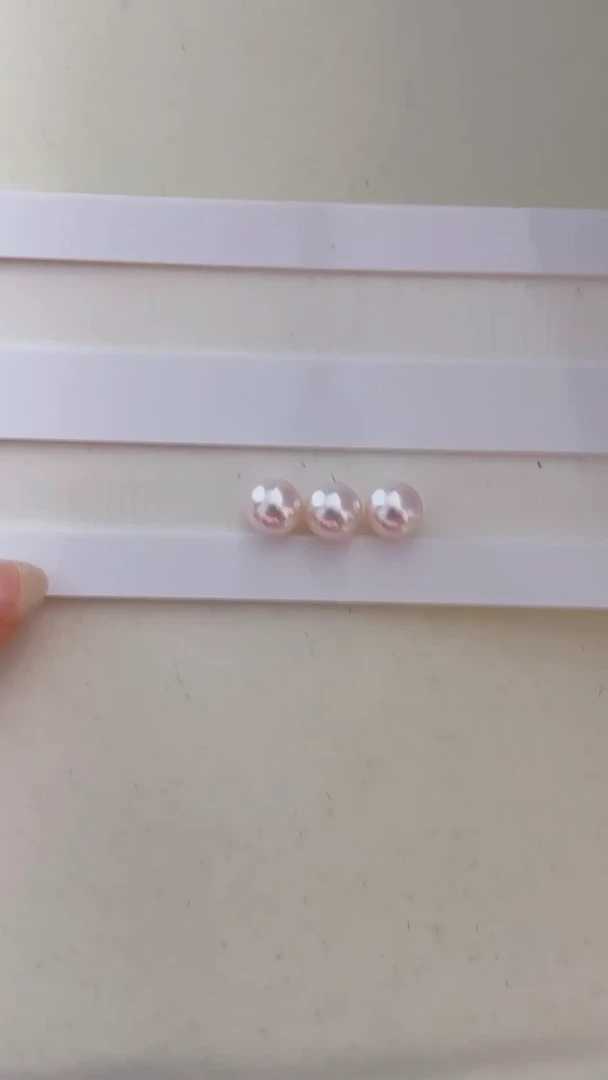 未镶嵌海水珍珠裸珠8-9mmakoya裸珠