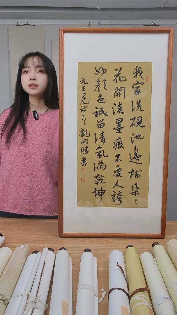书法随*龙老师作品